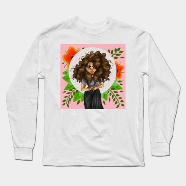 Aliyah Art Blossom Long Sleeve T-Shirt by aliyahart